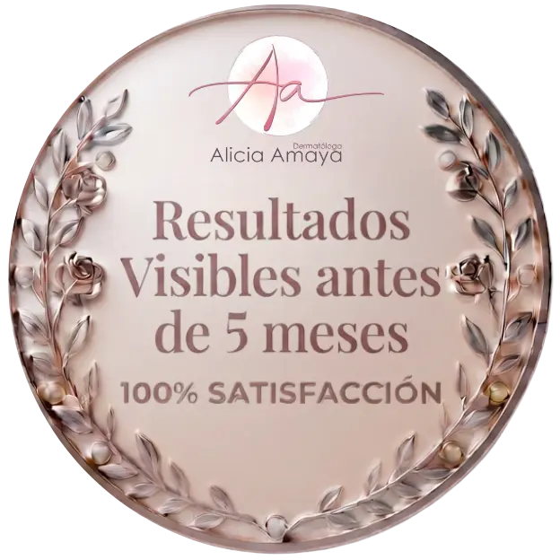 Resultados visibles antes de 5 meses — 100% satisfacción